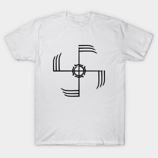 Ginfaxi Icelandic Stave | Viking Symbols T-Shirt